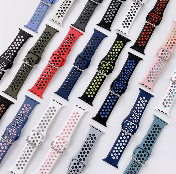 Signature Nike Apple Watch Silicone Sport Bands with Breathable Linings- for Selected Apple Watch 40mm Size - Super Savings Technologies Co.,LTD Signature Nike Apple Watch Silicone Sport Bands with Breathable Linings- for Selected Apple Watch 40mm Size - Super Savings Technologies Co.,LTD